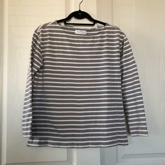 Everlane Sweaters - Everlane stripe sweater top size large